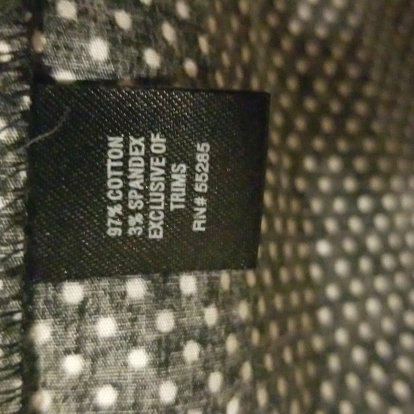 Polka Dot Button Down Mini Dress - Picture 5 of 6